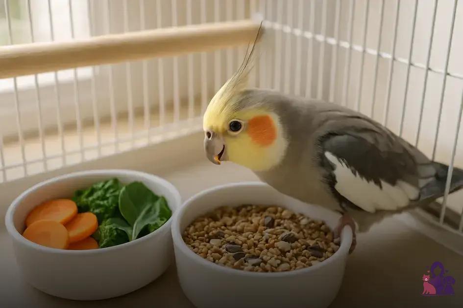 Alimentação adequada para calopsitas felizes