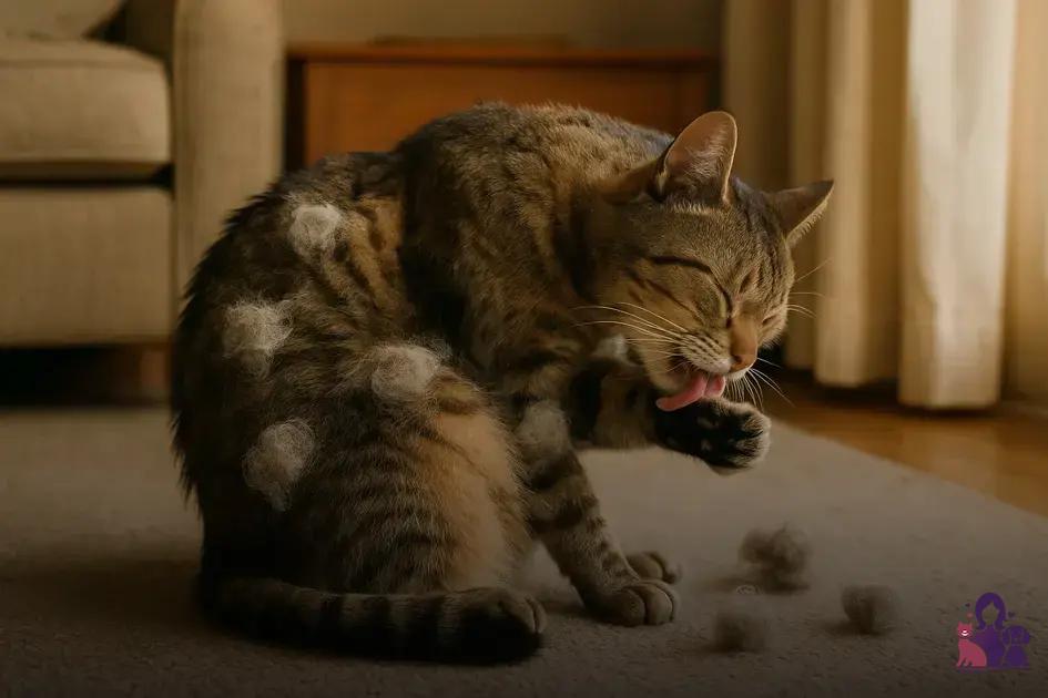 Bola de pelo em gatos: causas, sintomas e tratamento
