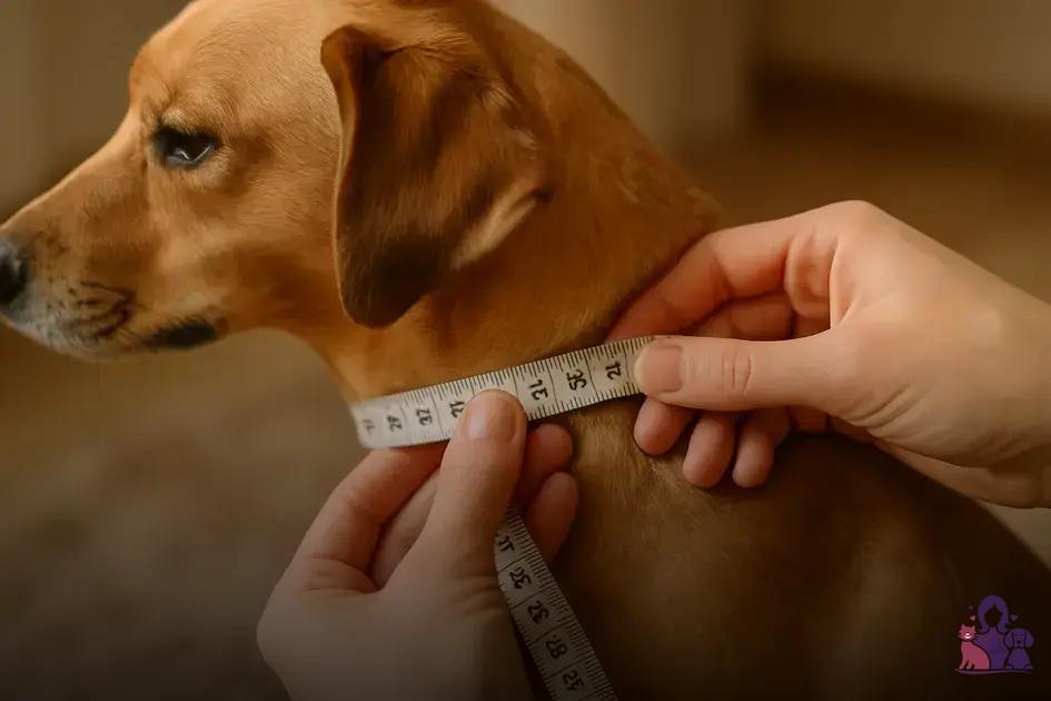 Como medir o pescoço do seu cão corretamente