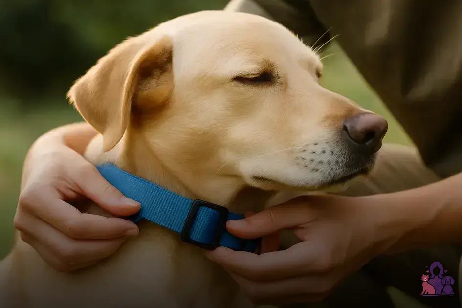 Dicas para ajustar a coleira sem machucar o pet
