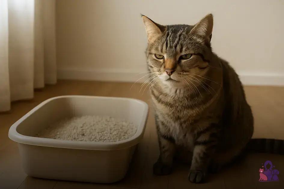 Gato fazendo xixi fora da caixa: 8 causas e soluções
