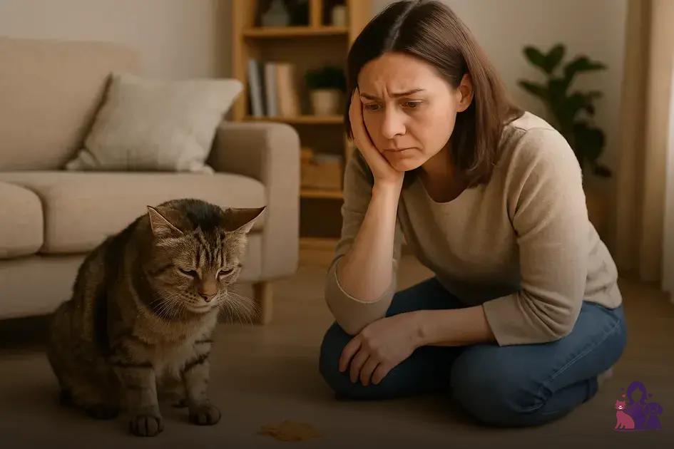 Gato vomitando: quando é normal e quando preocupar