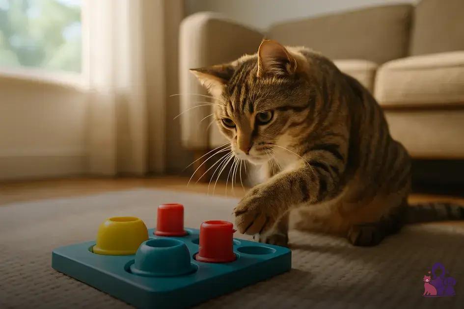 Brinquedos interativos para gatos: estimulação mental