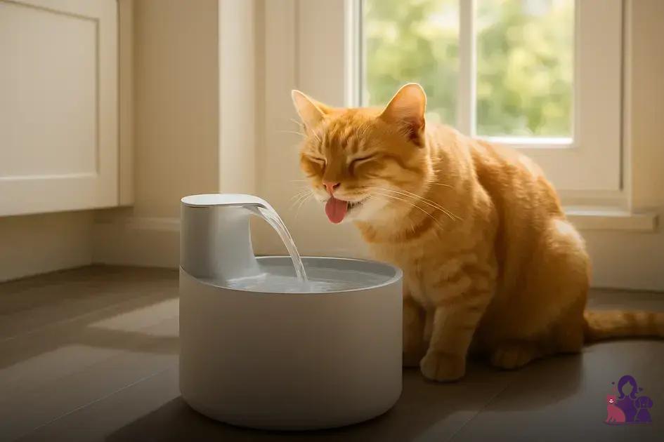 Fonte de água para gatos: benefícios e necessidade