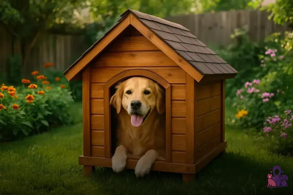 Casinha de madeira para cães: abrigo perfeito para seu melhor amigo