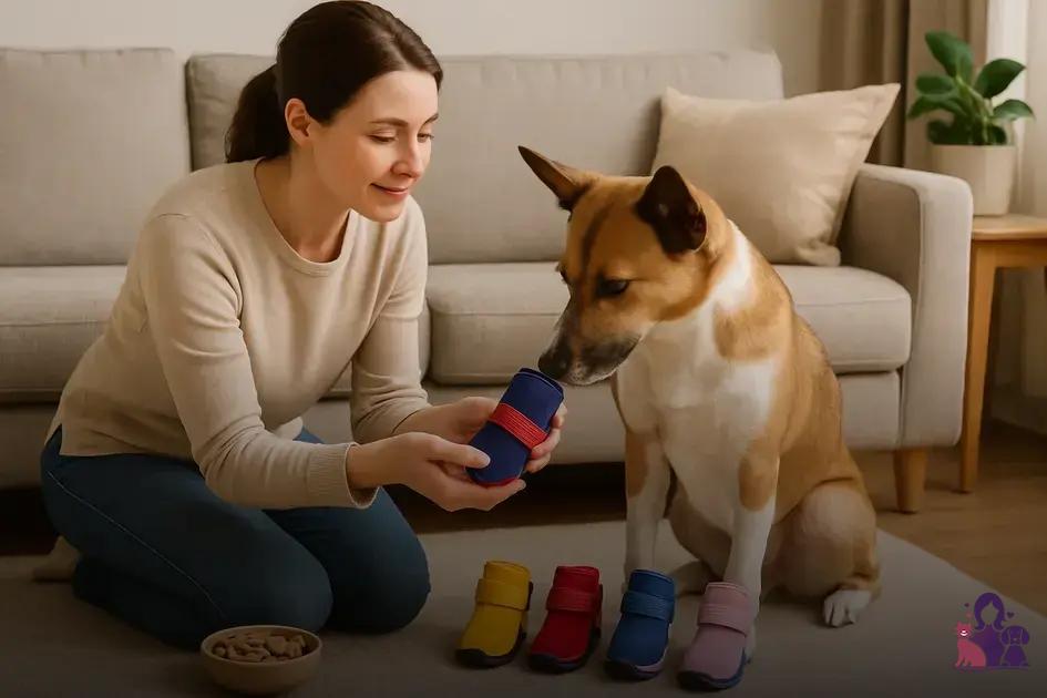 Adaptando seu cão ao uso de sapatos Adaptando seu cão ao uso de sapatos