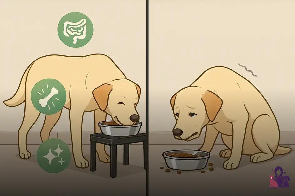 Benefícios do comedouro elevado para a saúde do seu cão