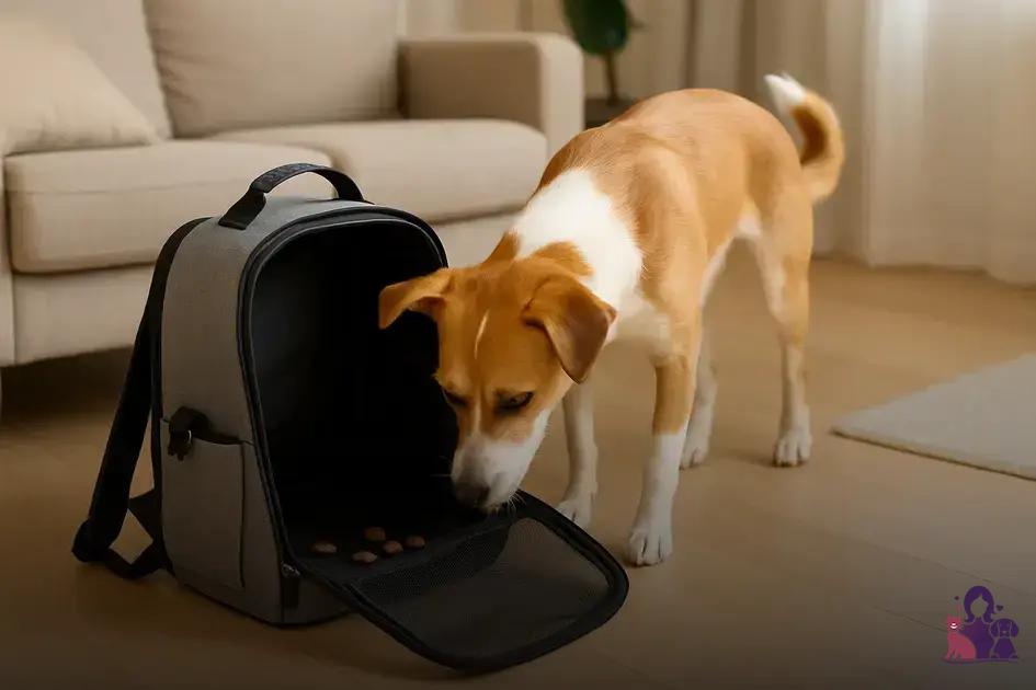 Dicas para acostumar seu cachorro à mochila