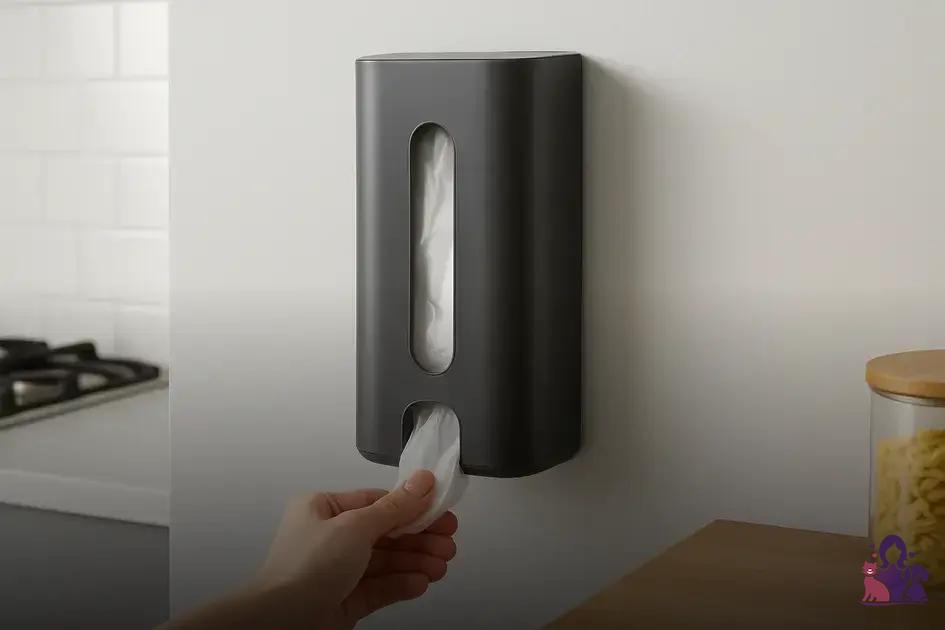 Dispensador de saquinhos: organize sua cozinha com estilo e praticidade