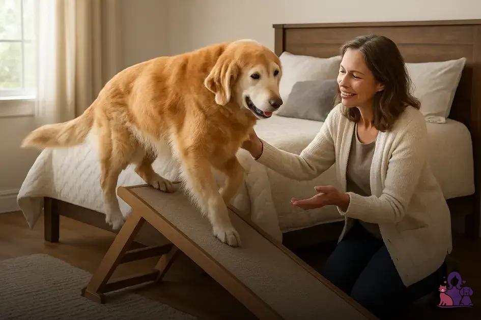 Rampa para cães idosos: conforto e segurança para seu melhor amigo