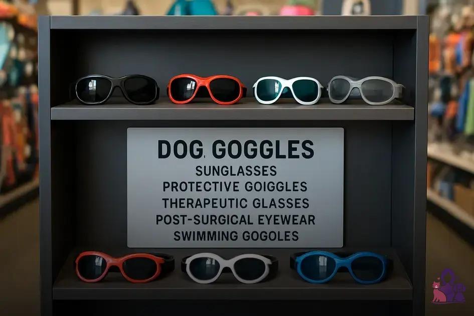 Tipos de óculos para cães disponíveis no mercado Tipos de óculos para cães disponíveis no mercado